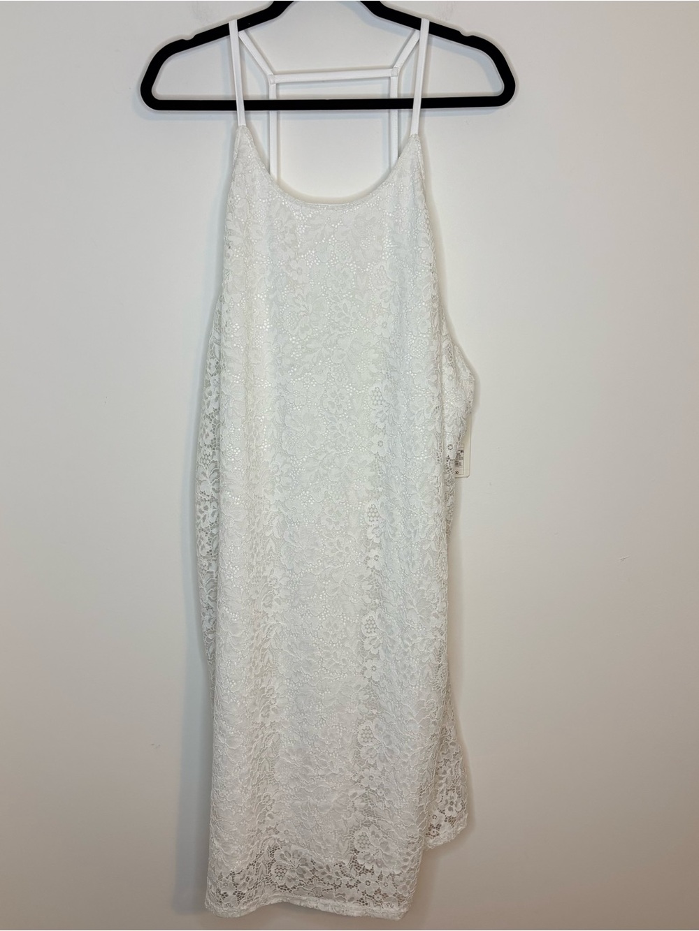 a new day NWT White Lace Cottagecore Boho Bridal Summer Dress Size 2X